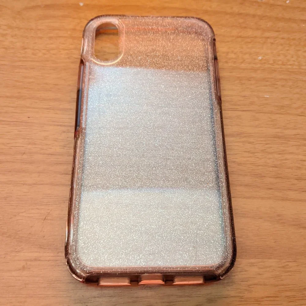 iPhone X/XS Clear Gold Shockproof Cover💥PRICE DROP💥